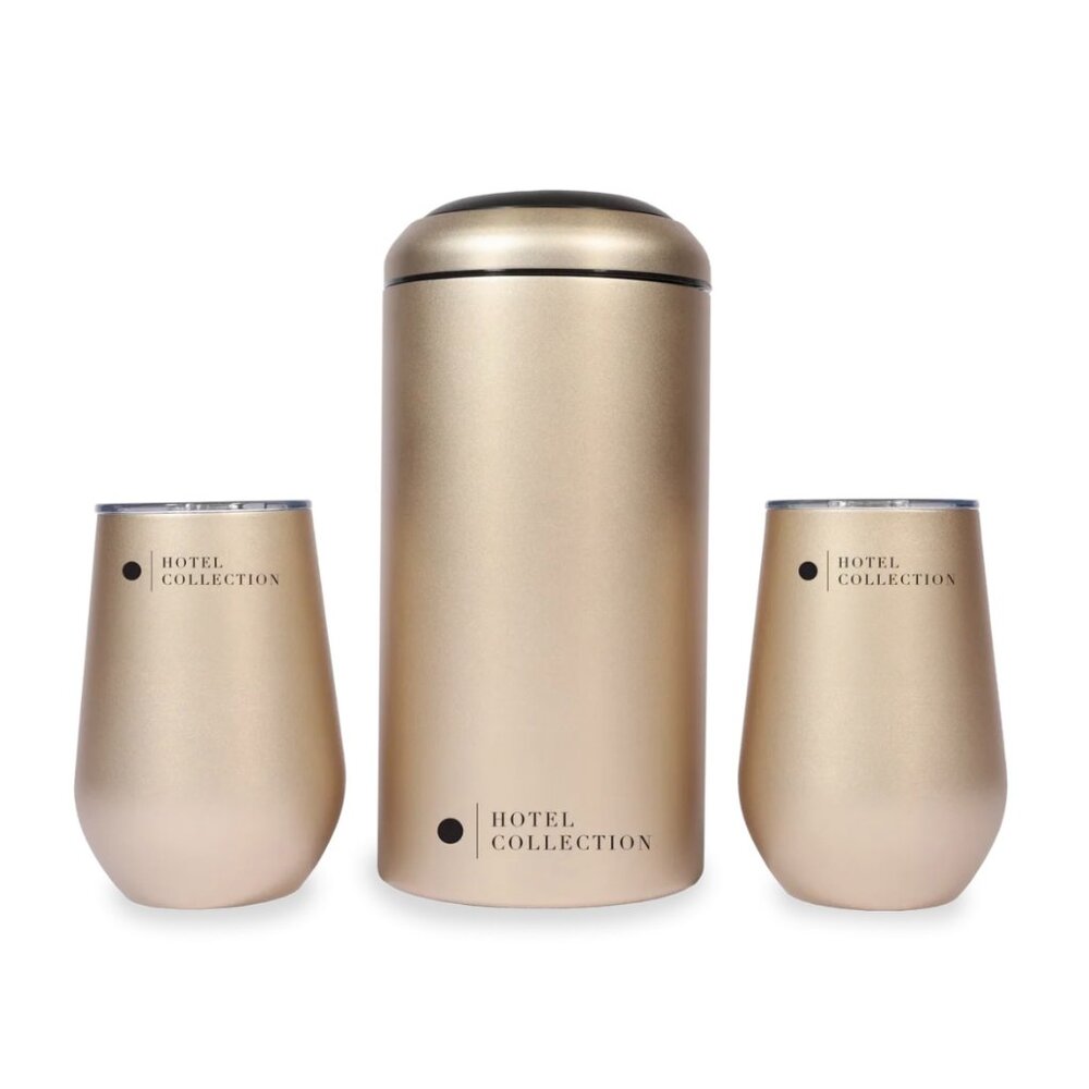 Wine Chiller and Tumbler Set, NWT